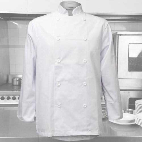 veste de cuisinier blanche
