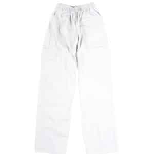 Pantalon de préposé blanc