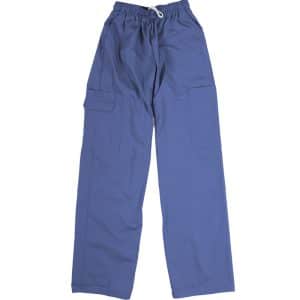 Pantalon de préposé bleu pétrol