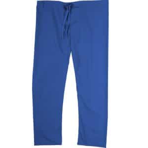 Pantalon de préposé une poche arrière bleu royal