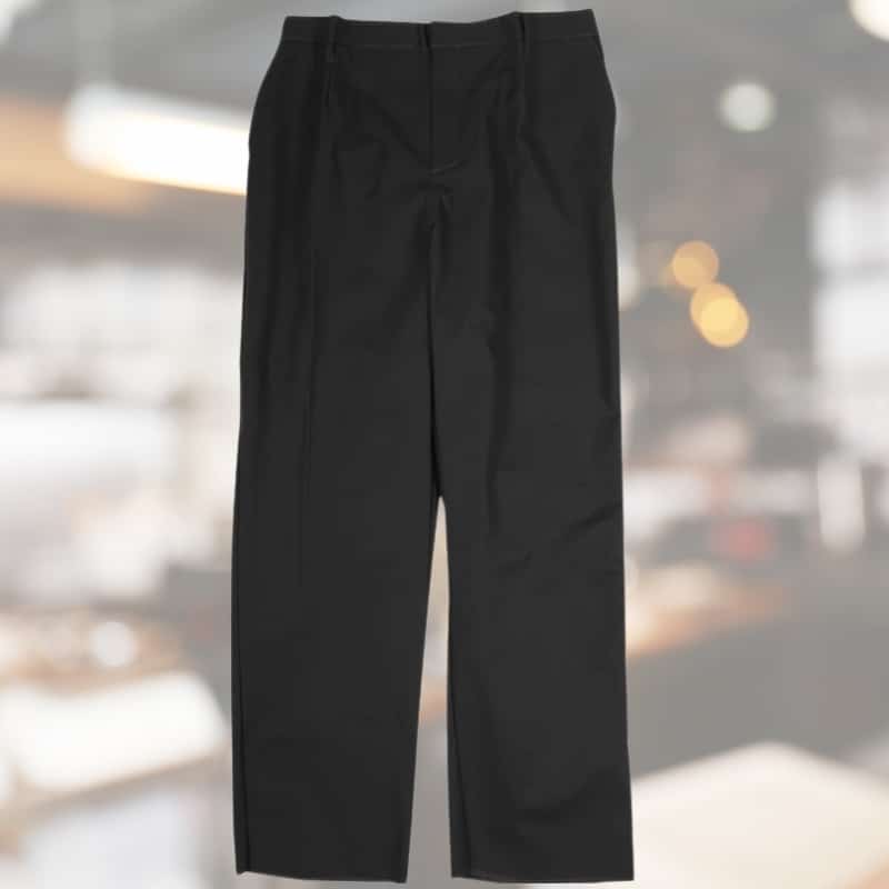 Pantalon de cuisinier stretch femme Chaud Devant Skinny noir - Taille M