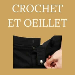 BOUTON CROCHET OEILLET