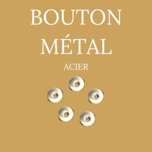 BOUTON EN MÉTAL