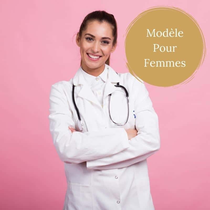 Sarrau pour Femmes de Laboratoire Cinq etoiles