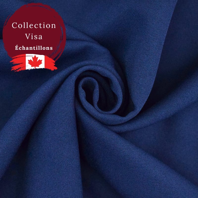 Échantillon Haut de Gamme en Tissu Visa Plus 100 % Polyester - Serviette de Table 21'' x 21''