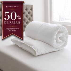 Découvrez notre couette de lit de qualité- Confort ultime à prix réduit !