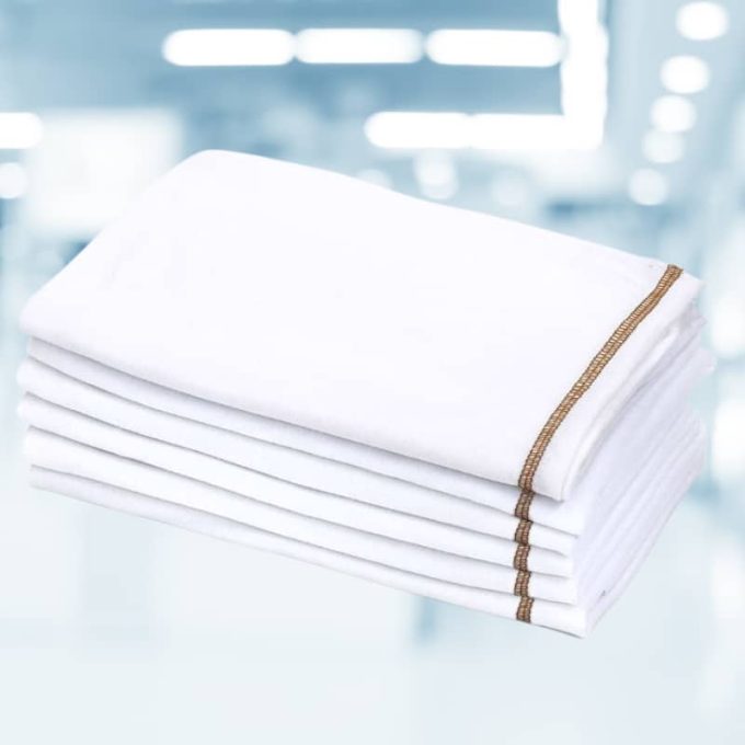 24 Taies d'oreiller en tricot de polyester