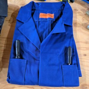 Sarrau pour mécaniciens bleu royal deux poches poitrine