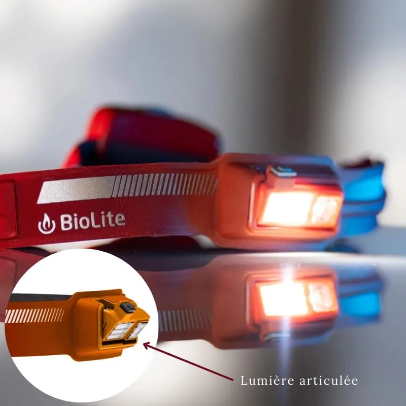 Lumière articulée de la lampe frontale dash 450