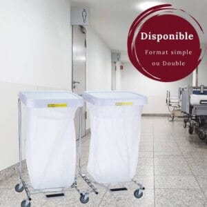 Support à linge à pédale R&B Wire – robuste et pratique