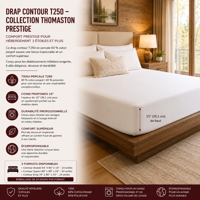Drap Contour T250– Collection Thomaston Prestige