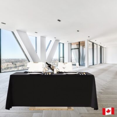 Nappe sur mesure au Québec. Nappe carrée, nappe ronde, nappe rectangulaire, sur mesure.