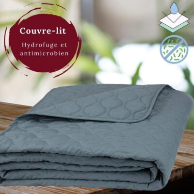 Couvre-lit RPA et CHSLD conçu pour le milieu médical