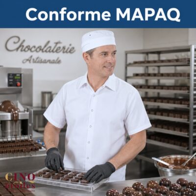 Chemises de Production sans Poches Conformes